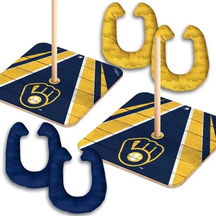 Игровой набор Milwaukee Brewers для подбрасывания подковы в мешке