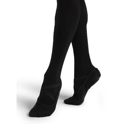Женские балетки Capezio Hanami Canvas, черные