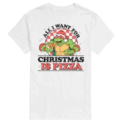 Мужская футболка All I Want For Christmas с коротким рукавом и рисунком 