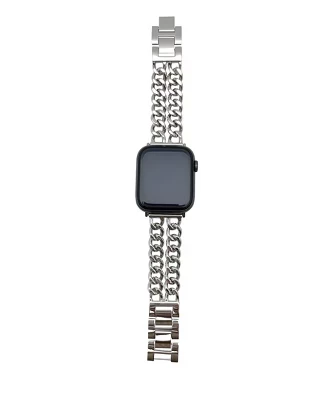 Ремешок-браслет для Apple Watch Olivia Pratt, серебристый