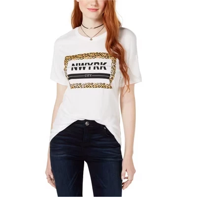 Женская футболка с рисунком Nwyrk белого цвета
