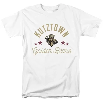 Мужская официальная футболка Kutztown University Golden Bears белого цвета