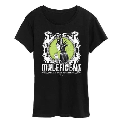 Женская футболка Disney Maleficent Punk, черная