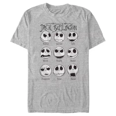 Мужская эмоциональная футболка Jack athletic heather