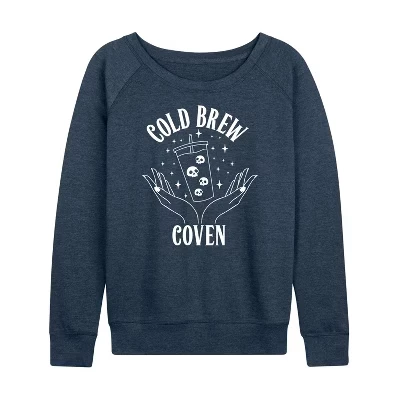 Женский лонгслив Instant Message Cold Brew, индиго