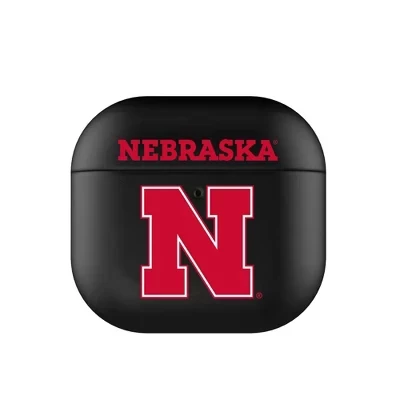 Чехол для AirPod с эмблемой университетов большой десятки NCAA для AirPods 4 nebraska huskers block n