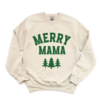 Женский свитшот Simply Sage Market Merry Mama, бежевый