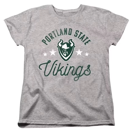 Женская футболка NCAA Portland State Vikings, серая