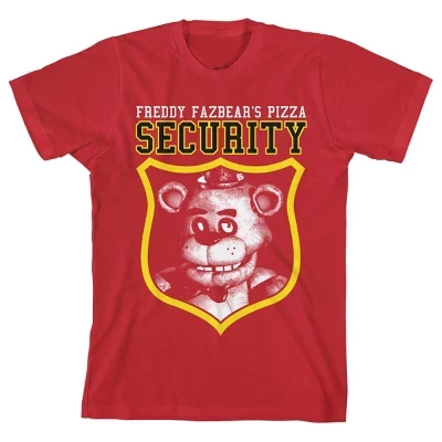Макет безопасности Bioworld Five Nights At Freddy's Fazbear's Pizza, трафаретная печать на спортивной футболке Heather, угольный вереск