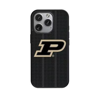 NCAA Big Ten Universities Текстовый фон, совместимый с MagSafe Чехол для мобильного телефона Apple iPhone purdue boilermakers