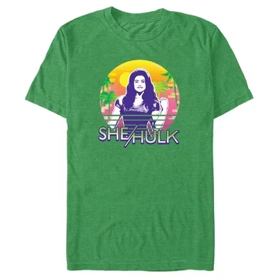 Мужская футболка Kelly Heather в стиле She-Hulk: Attorney at Law Sun & Muscles