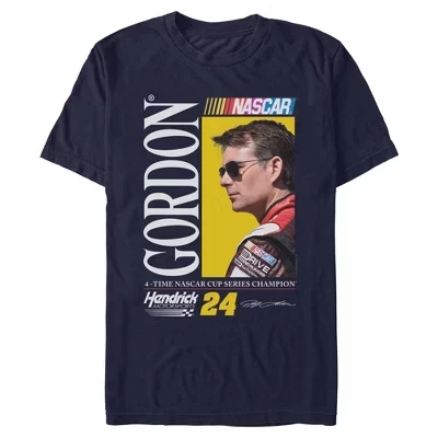 Мужская футболка чемпиона серии Jeff Gordon Cup Series