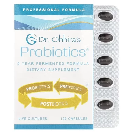 Пробиотики Dr. Ohhira's, 120 капсул
