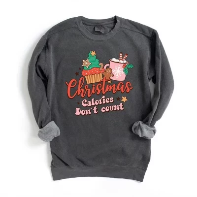 Женский свитшот Simply Sage Market Christmas, перечный