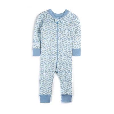 Детская пижама Fair Trade из 100% органического хлопка в обтяжку chambray twig