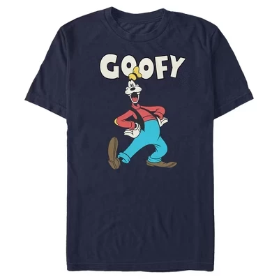 Мужская футболка Mickey Mouse & Friends Goofy, синяя