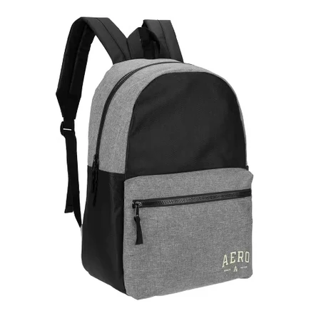Детский рюкзак Aeropostale Wellington 42 см, черно-серый