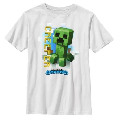 Футболка Boy's Legends Creeper белого цвета