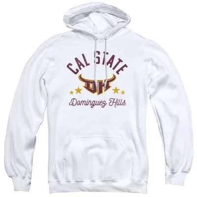 Мужское худи NCAA CSU Dominguez Hills Toros, белое