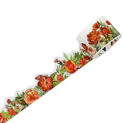 Декоративная washi-лента Wrapables 30 мм x 3 м, красная
