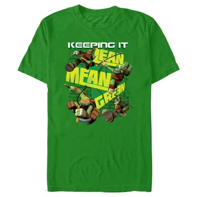 Мужская футболка TMNT Lean Mean Green, зеленая