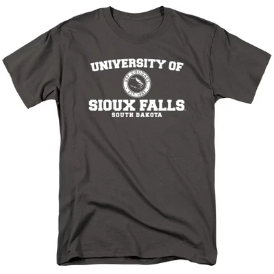 Мужская футболка NCAA Sioux Falls, круглый логотип