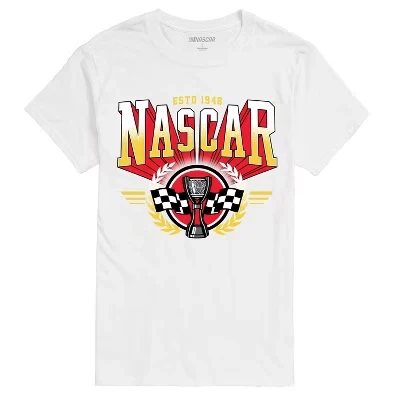 Мужская футболка Nascar Collegiate, белая