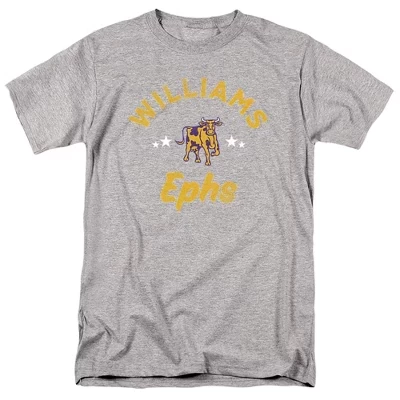Мужская футболка Williams College Ephs athletic heather