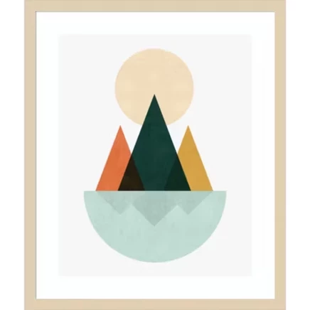 Картина Amanti Art «Geometric landscape», 53×64 см