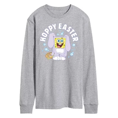Мужская футболка SpongeBob SquarePants Hoppy Easter, меланж