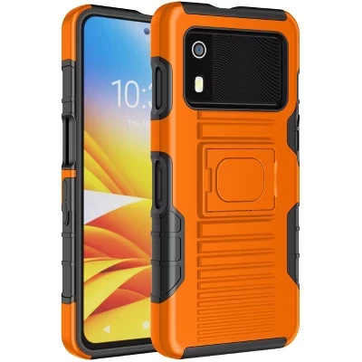 Чехол Nakedcellphone для Zebra EM45 с подставкой-кольцом, оранжевый