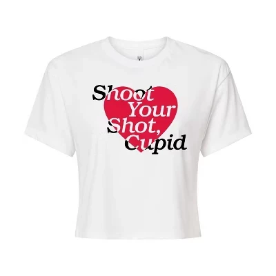 Женская футболка Instant Message Shoot Your Shot, белая