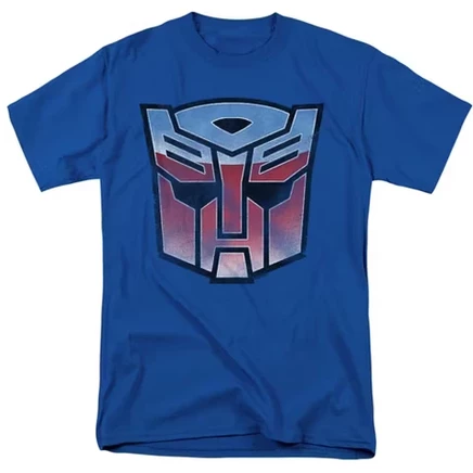 Мужская футболка Transformers Vintage Autobot Logo, синяя