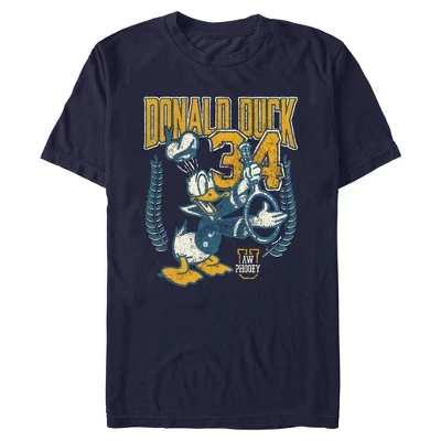 Мужская футболка Mickey & Friends Distressed Donald Duck 34, синяя