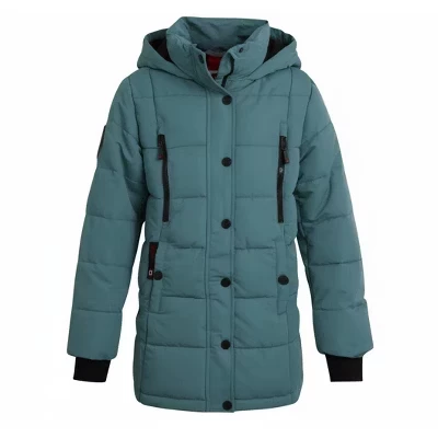 Зимняя куртка для девочек CANADA WEATHER GEAR, зеленая