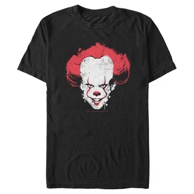 Мужская футболка IT Chapter Two Chapter Two Pennywise Paint Drip черного цвета