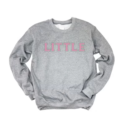 Женская графическая толстовка Little Varsity graphite