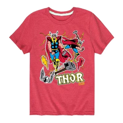 Футболка с коротким рукавом и графическим рисунком в стиле наклеек Thor