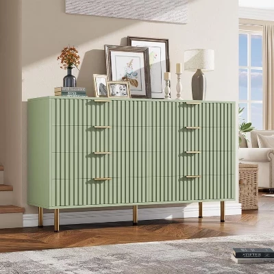 Комод Acekool на 8 ящиков, 137 см, серый