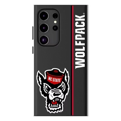 Боковая панель NCAA ACC Universities, совместимый с MagSafe чехол для мобильного телефона Samsung Galaxy wolfpack из штата Северная Каролина