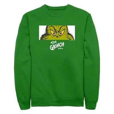 Мужская толстовка The Grinch Airbrush Grinch, зеленая (2)