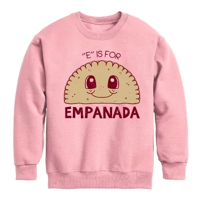 E Предназначен для флисовой толстовки с длинным рукавом Empanada Graphic сиреневого цвета