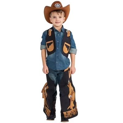 Детский костюм ковбоя Dress Up America, черный