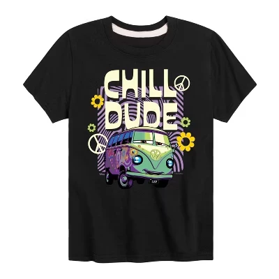 Футболка с коротким рукавом и графическим рисунком Filmore Says Chill Dude черного цвета