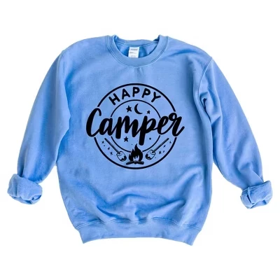Женская толстовка Happy Camper Marshmallows Gildan от carolina