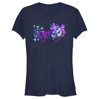 Женская футболка Mirabel Butterfly Dreams от Sebas Pakui для юниорок