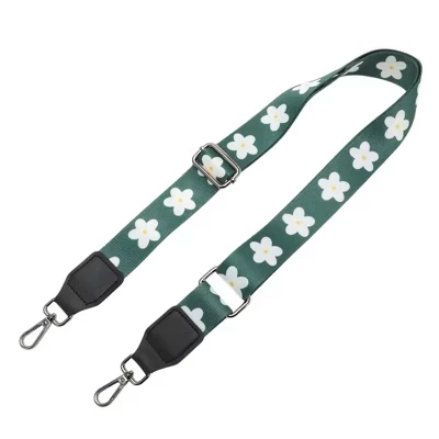 Ремень для сумки Unique Bargains с узором, зеленый