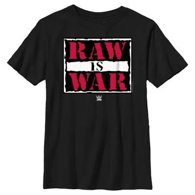Мужская футболка Raw is War черного цвета
