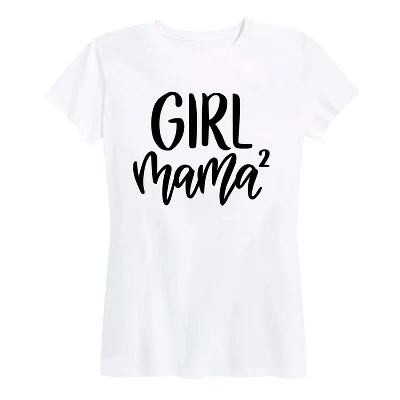 Женская футболка с коротким рукавом и рисунком для девочек Mama Square, подарок на День матери, белая