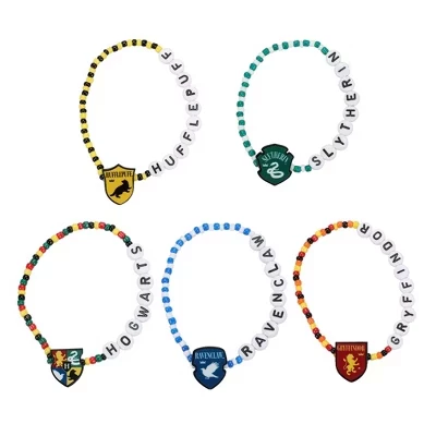 Набор браслетов Harry Potter Hogwarts Houses, 5 шт.